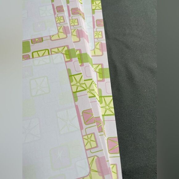 🔥❤️🔥 50+ NEW Customizable Invitations Pink & Green Pastel Star Border Ba… - Picture 1 of 6